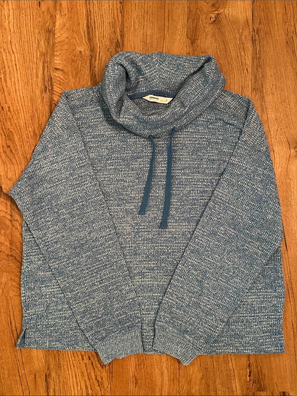 Sonoma Goods for Life Waffle Cowlneck Top